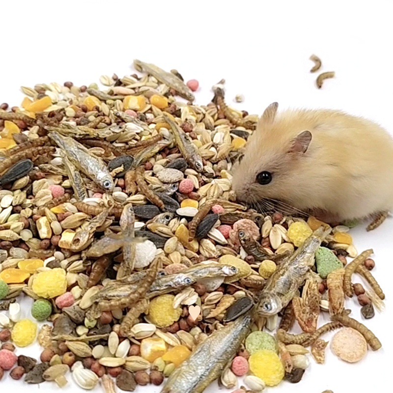 仓鼠粮批发粮食营养主粮罐装五谷海鲜混合金丝熊食物面包虫用品详情10