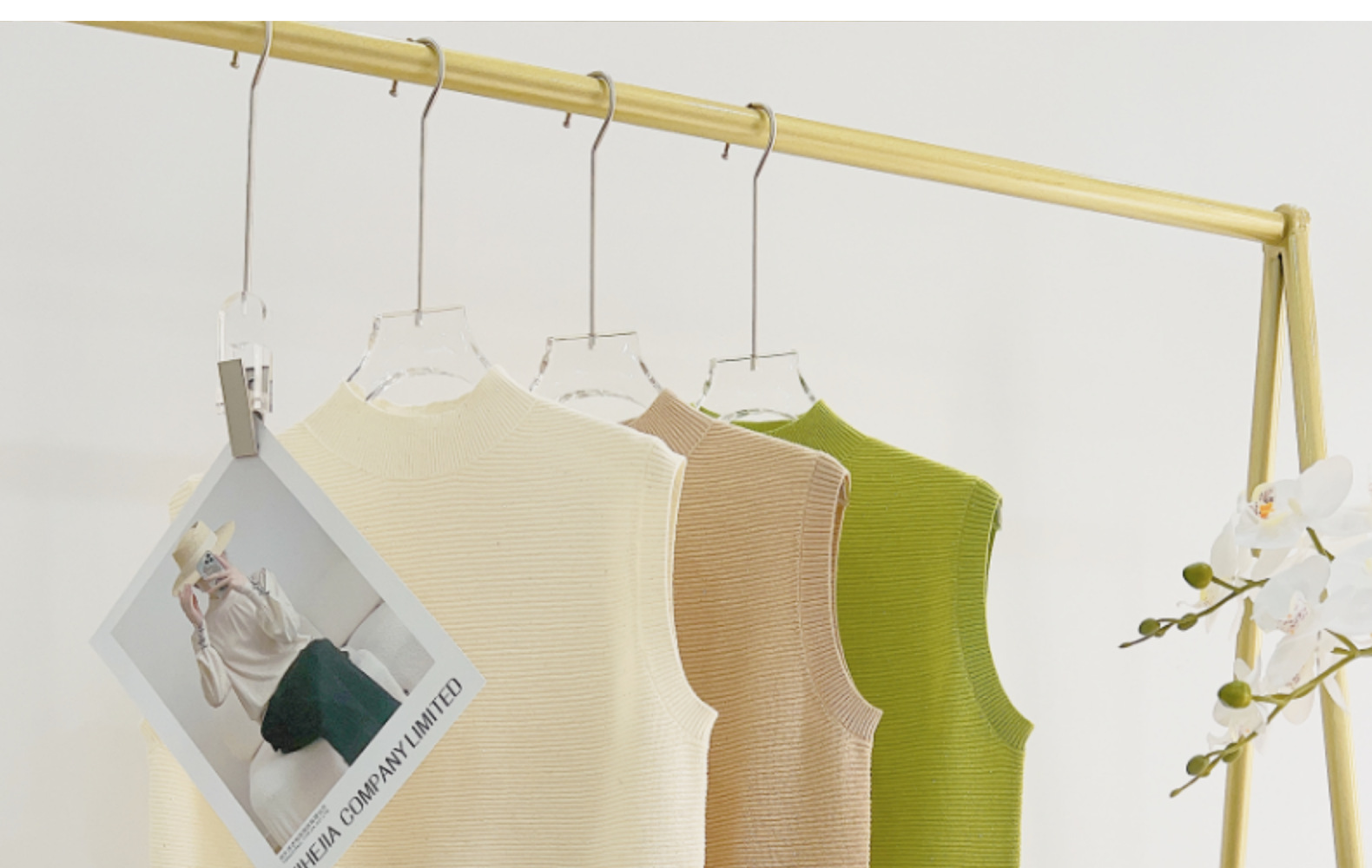 马甲毛衣女装2023年秋季新款无袖背心羊毛衫女士半高领针织衫羊毛详情12