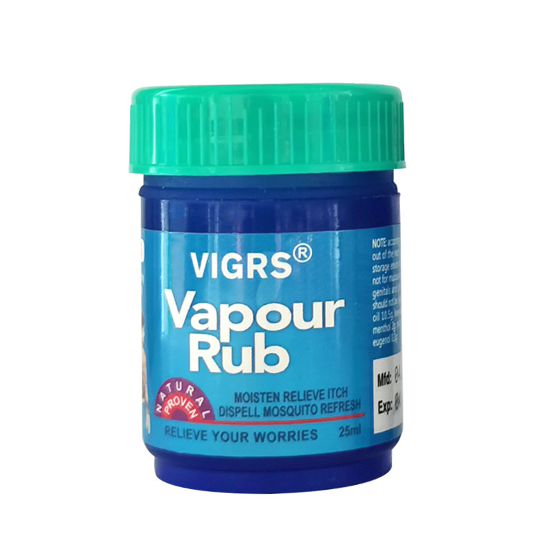 25g Vapour Rub all-purpose Oil, Cooling oil, Massage ointment, Refreshing and invigorating, dizzy and wandering, foreign trade cross-border supply pic 3