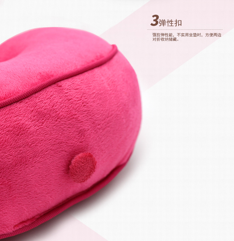 Wholesale and customized Amazon multi-functional plush buttocks cushion, folding dual-purpose cushion, throw pillow, one-piece consignment pic 22