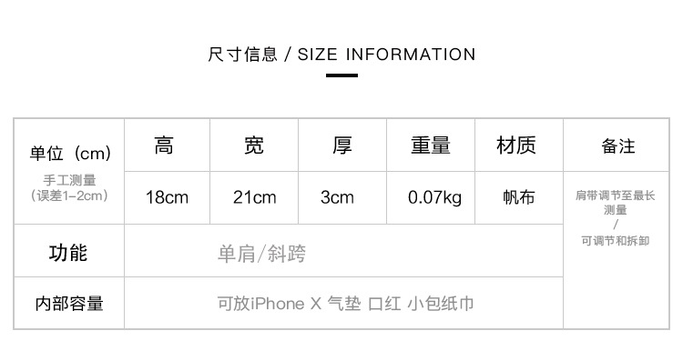 网红ins搞怪小黑毛煤球帆布斜挎包女可爱丑萌小包包女百搭单肩包详情1