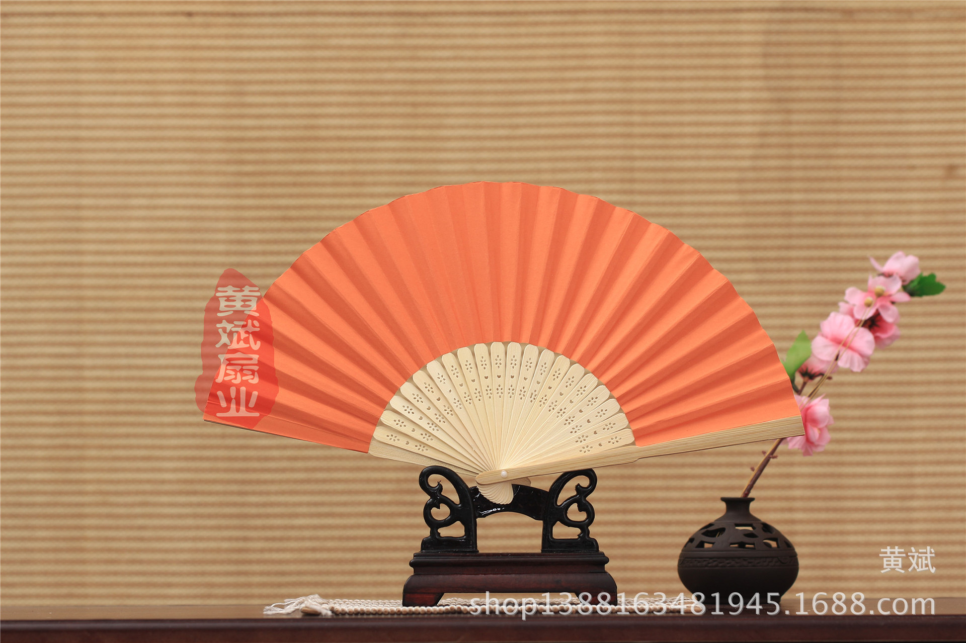 7寸空白折扇儿童绘画涂色纸扇白色彩色扇子幼儿园创意DIY手工材料详情6
