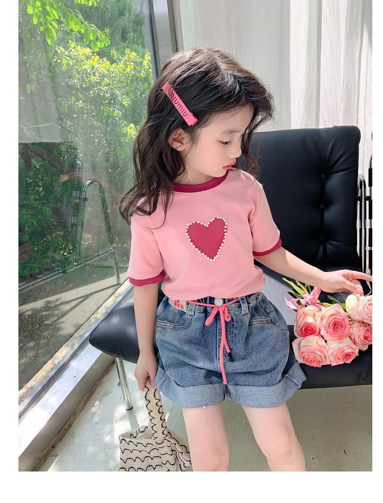 女童夏装t恤2024新款韩版洋气儿童短袖小女孩夏季半袖体恤上衣潮详情30