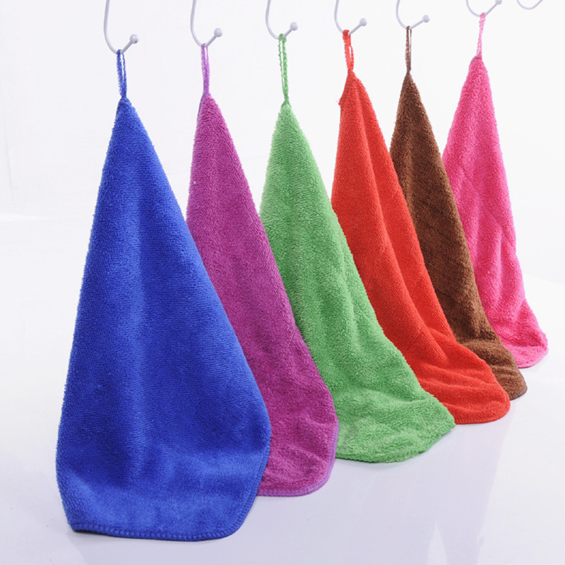 Factory direct supply Double thickened coral fleece towel 25*30 Coral fleece towel Absorbent car wash towel wholesale 2 yuan pic 2