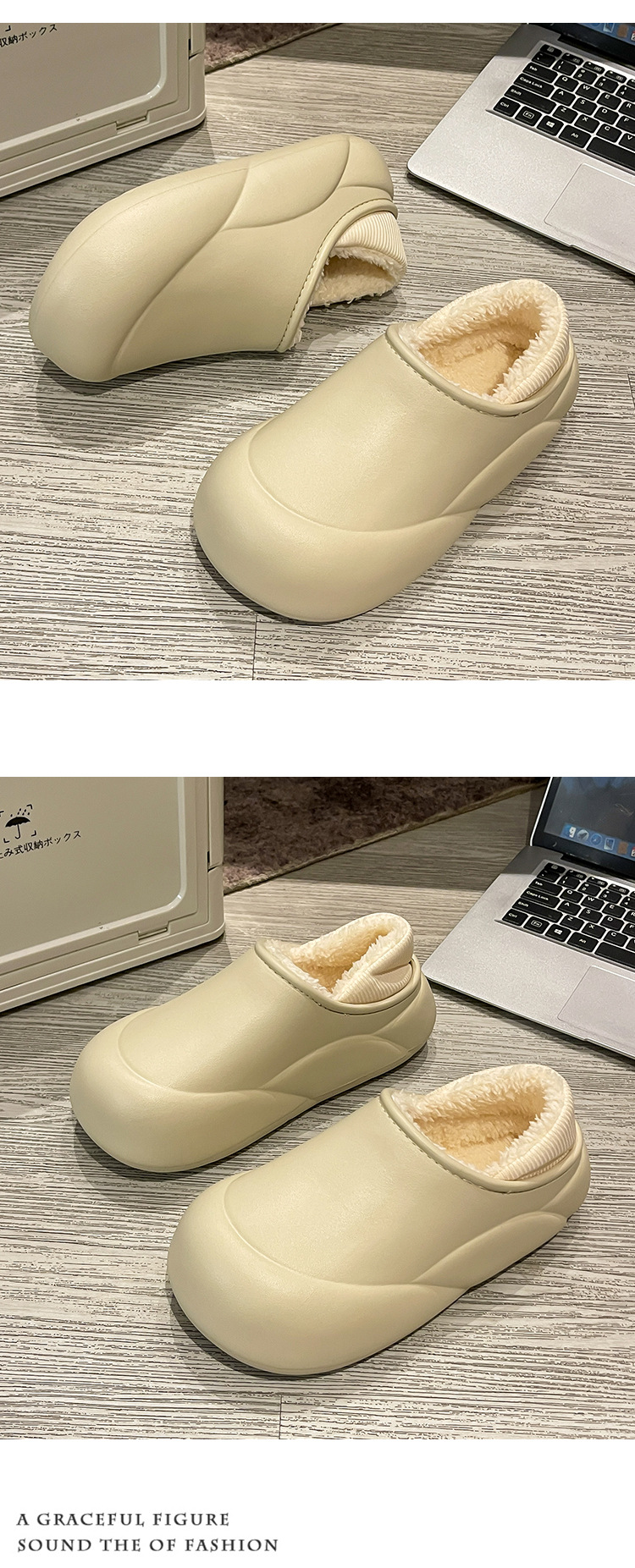 棉拖鞋家居毛拖鞋秋冬家用男款室内冬季厚底保暖加厚女情侣棉拖鞋详情18