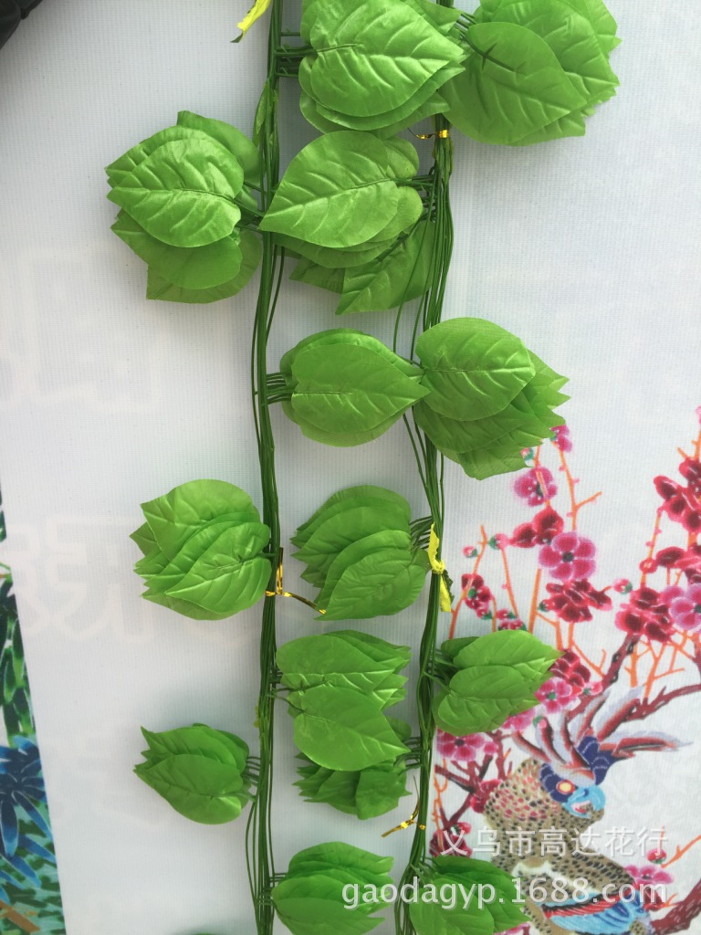 Artificial flowers, artificial lawns, artificial trees, artificial flowers, artificial lawns, artificial trees, no falling leaves, 20 large grape leaves, artificial vines, artificial grape leaves, silk fabric vines, artificial grapevines pic 17