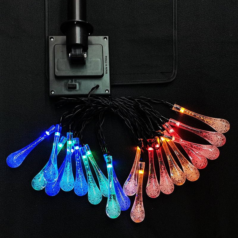 Solar light strings, flashing light strips, landscape lights, seven-color outdoor waterproof courtyard decorative lights, Easter pic 9