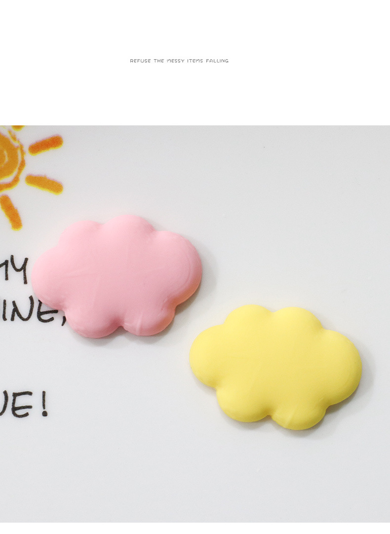 PVC饰品配件软胶云朵发夹发饰洞洞拖鞋扣手机壳杯子奶油胶diy配件详情10