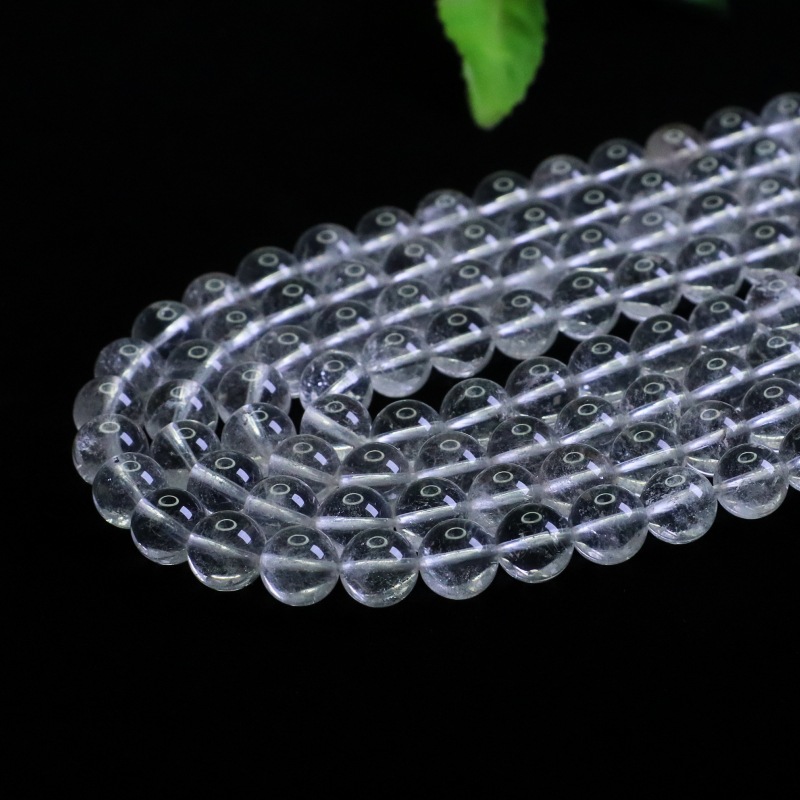 Aiyu Natural 3A White Crystal Bracelet White Asei White Ghost Semi-finished Product Handmade Loose Beads Wholesale AY5031905 pic 7