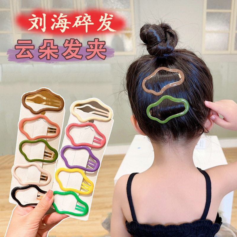 儿童多巴胺发夹发饰卡通发卡bb夹女童可爱宝宝刘海侧边夹头饰批发详情6