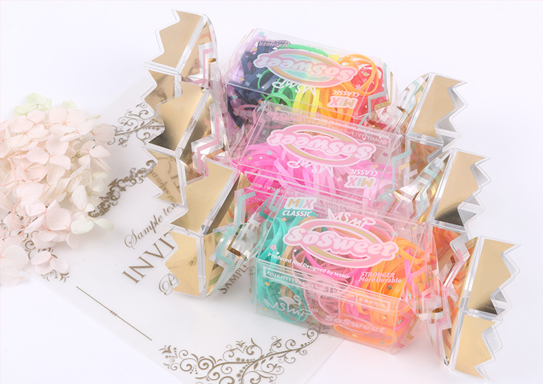 Wholesale of high-end candy-shaped, thickened, ins high-appearance-level hair band and high-elasticity hair tie accessories pic 6