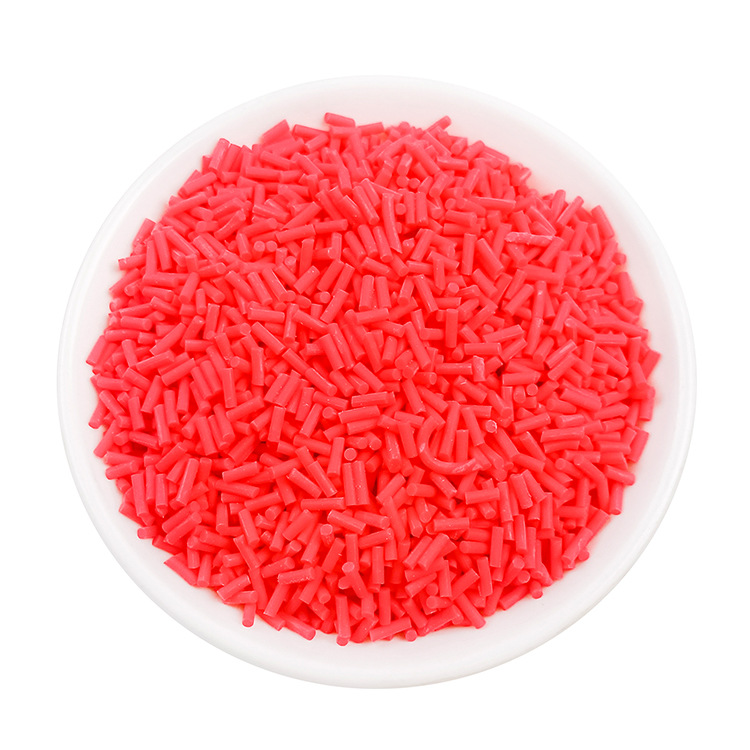 50g artificial soft clay long strip sugar granules packaging, food and play chocolate, handcrafted material, cream glue decorated soft clay granules pic 24