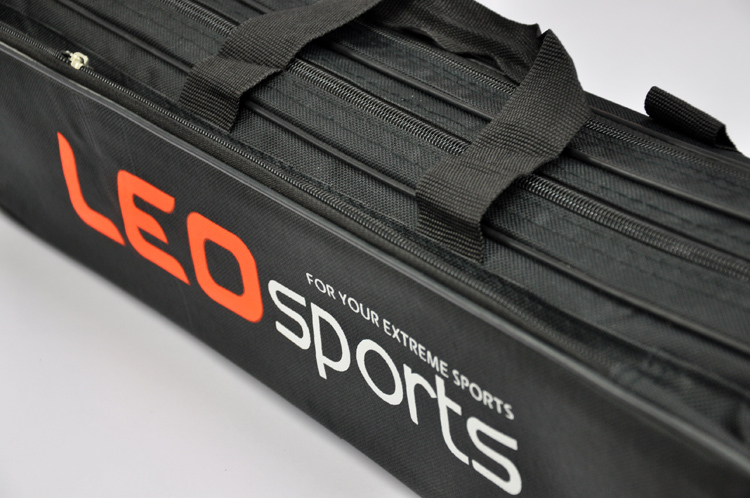 25131 LEO/ Leou [Two-Layer 80cm Steel wire Bag] Fishing rod Bag and Fishing Gear bag pic 9