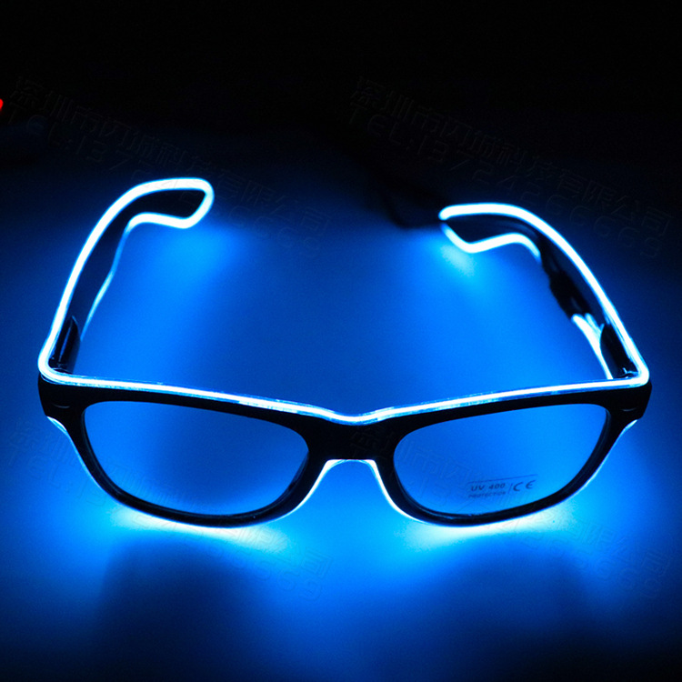 Illuminated Glasses, LED rice nails, voice-controlled bar party gifts, music night club atmosphere supplies, Neon Glasses pic 86