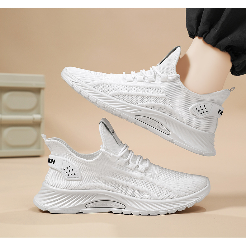 2024春秋季新款情侣时尚休闲运动单鞋批发跨境工厂潮流飞织鞋代发详情19