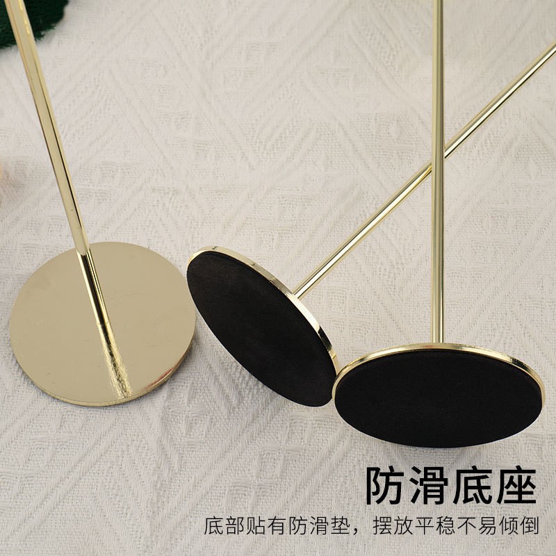 Cross-border best-selling candlesticks, iron candlestick sets of three, European-style candlesticks, candlelight dinner candle holders, ornaments, candle tools pic 10