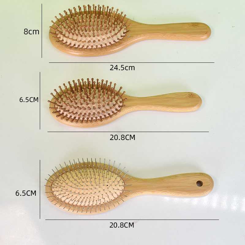 厂家直销木质气囊梳楠竹按摩梳大号梳子按摩头皮经络梳气垫梳现货详情27
