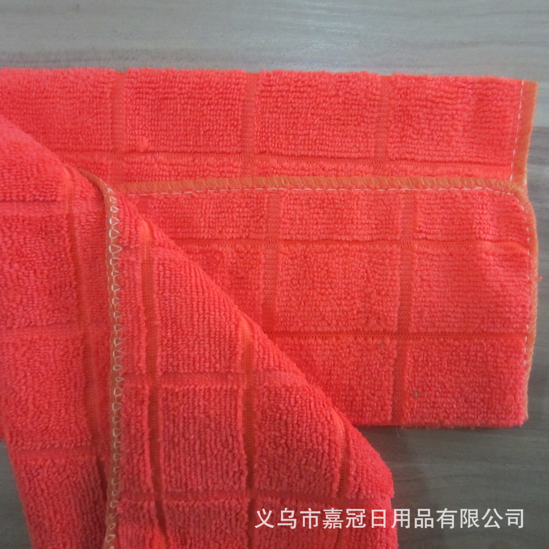 High-quality plain thickened checkered microfiber dishcloths and non-stick dishcloths for kitchen cleaning pic 5