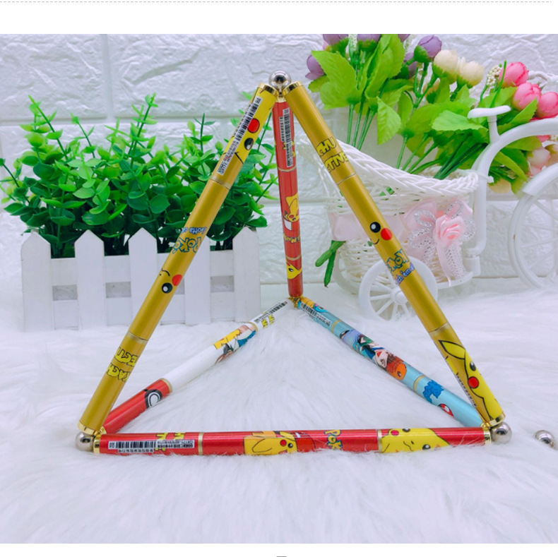 Nuevo retractable spinner pen imagen de la caricatura estudiante competencia spinner pen cute depression magnetic pen wholesale suministro directo pic 6
