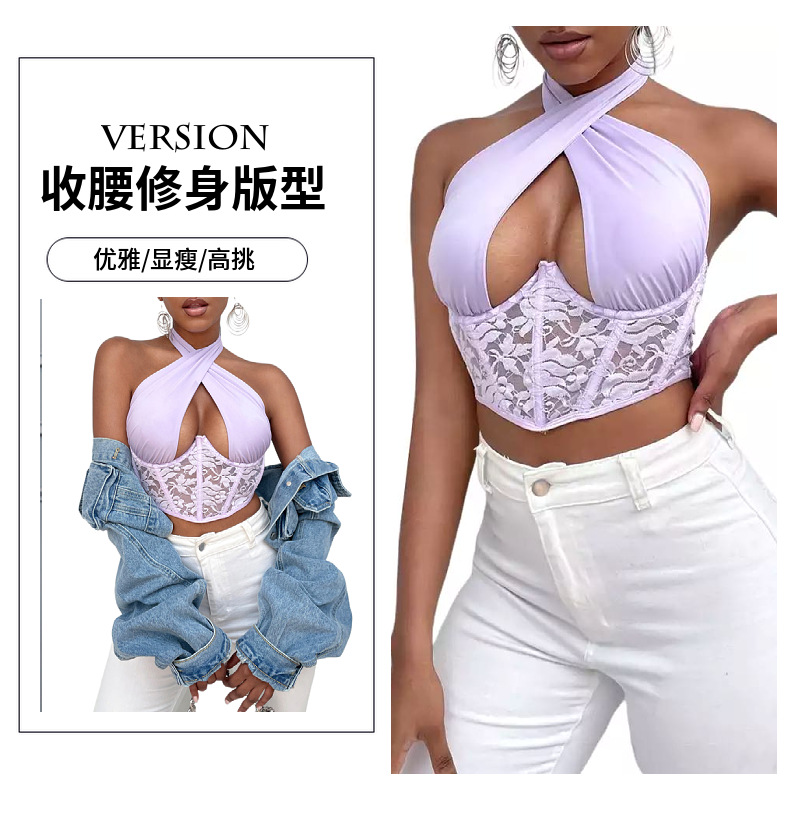 女士腰封外搭外穿黑色背带束腰性感背心装饰潮流朋克风吊带配衣服详情6