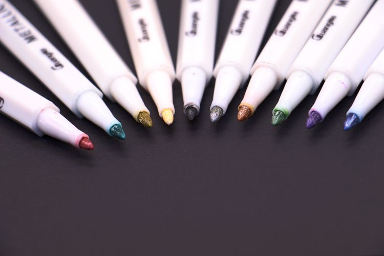 C Multi-purpose DIY photo album, metal pen, photo doodle pen, metal pen, colored pen, explosion box, coloring pen pic 21