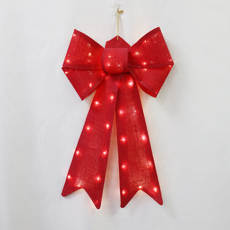 Wholesale red velvet fabric bows, Christmas decorative bows, red bows, Christmas bows pic 11