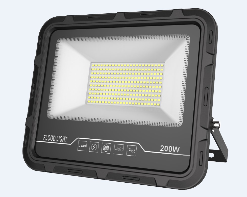 亚宇工厂现货投光灯外壳太阳神贴片投光灯外壳套件200W贴片投光灯 pic 3