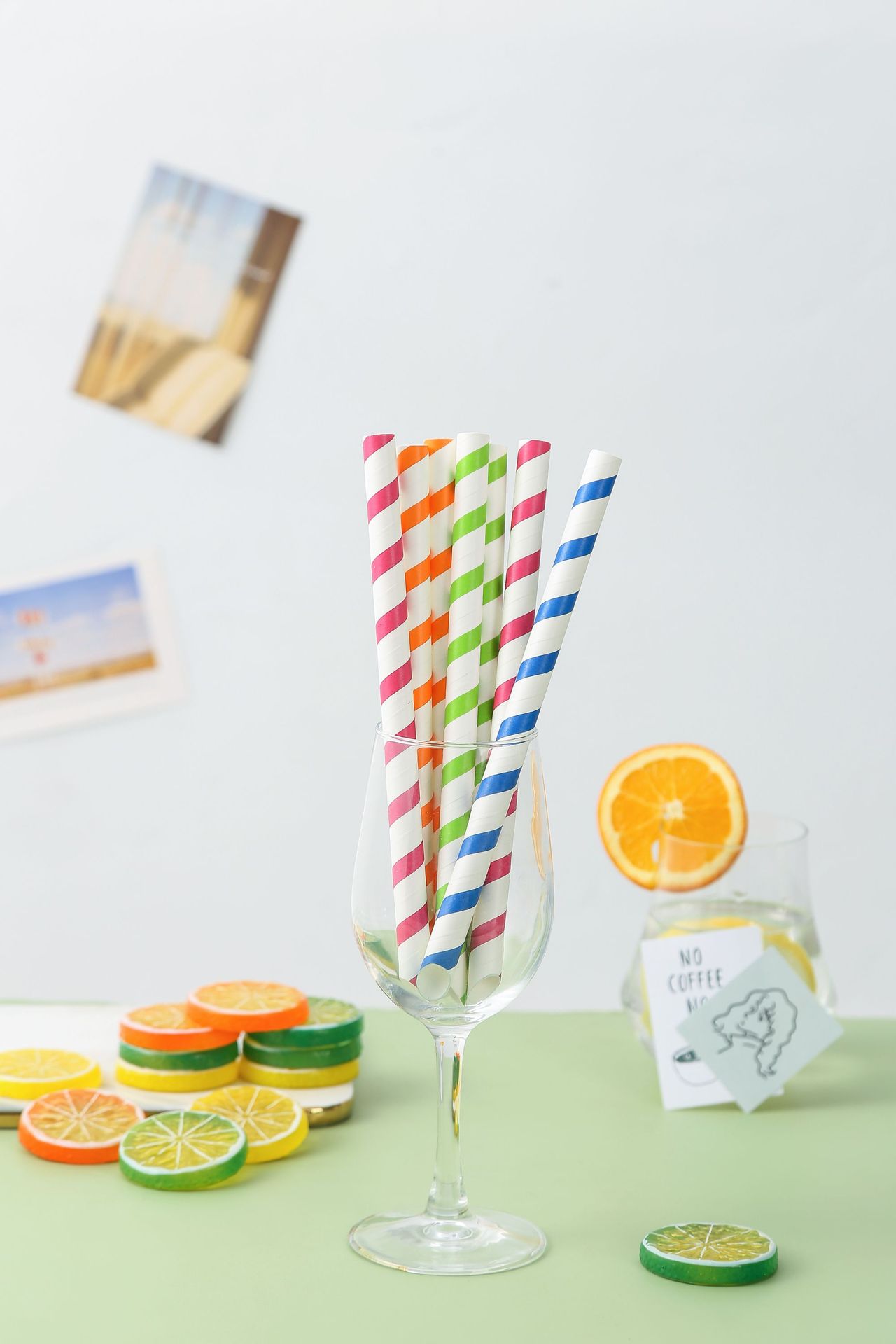 纸吸管酒吧派对100支一次性 环保创意果汁鸡尾酒艺术用吸管可设计详情7