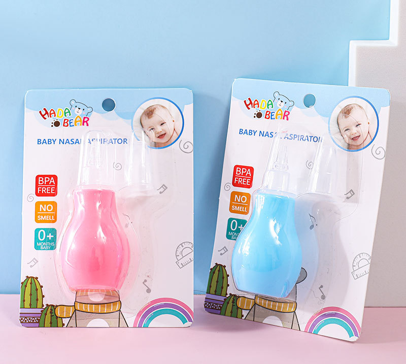 Baby manual nasal aspirator, cold nasal discharge and nasal congestion cleaner, silicone baby pump nasal aspirator pic 8