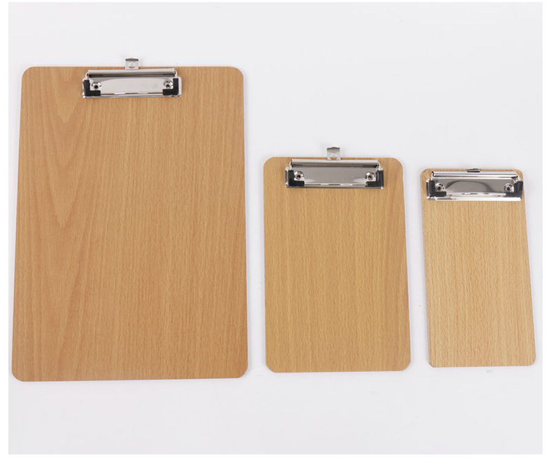 定制厂家供应加厚A4木板夹  木质写字垫板试卷资料文件夹批发详情8