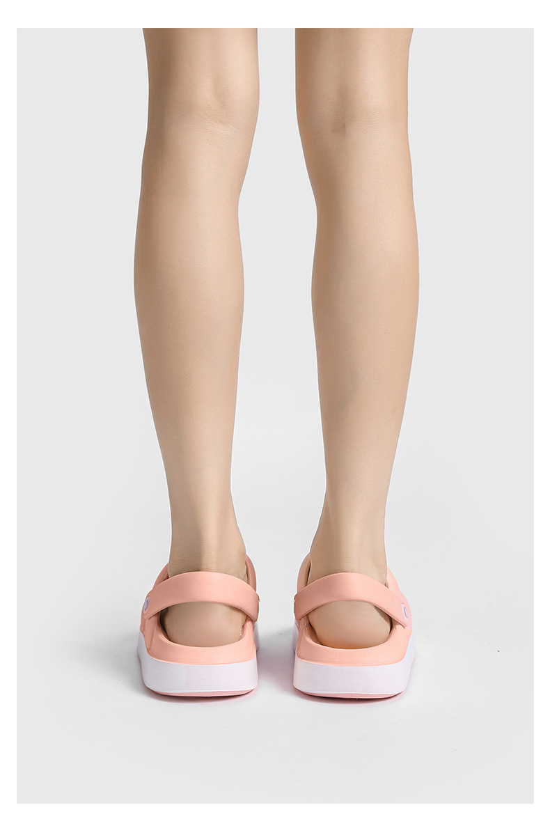 厚底凉鞋女4.0踩屎感露趾透气沙滩鞋夏季户外防滑增高凉拖花园鞋详情21