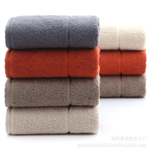 Pure cotton towel manufacturer, adult face wash, household thickened daily necessities, water-patterned pure cotton 32-ply towel wholesale, logo pic 1