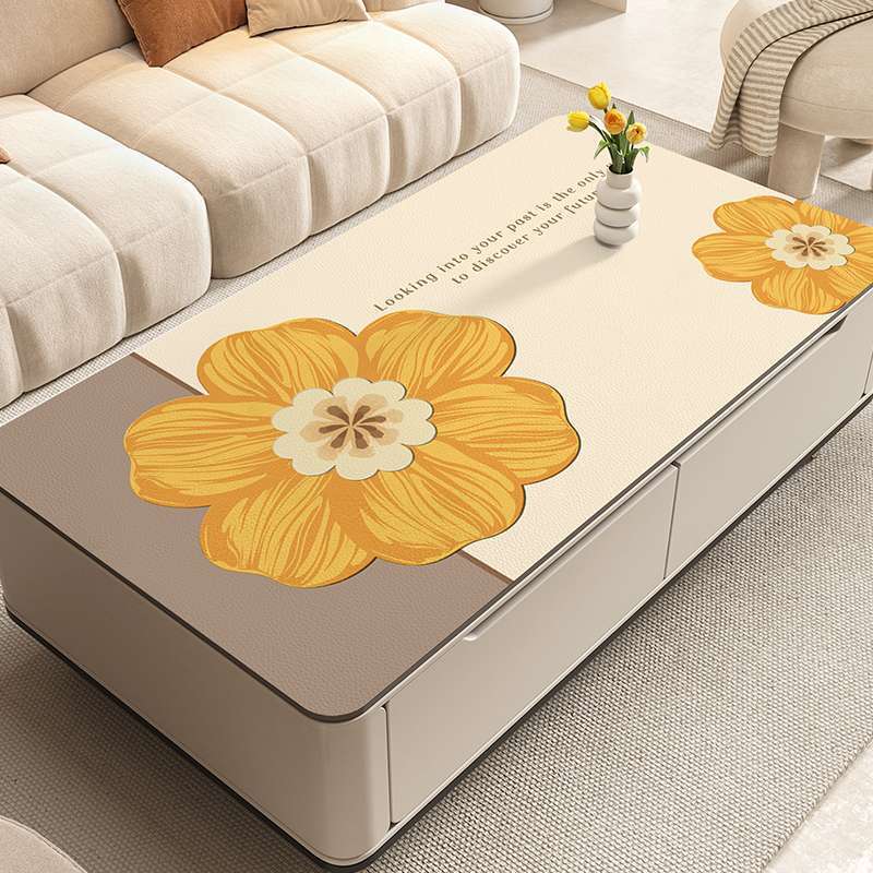 环保护眼书桌垫小学生皮革茶几垫防油餐桌布儿童学习电脑桌垫防滑详情6