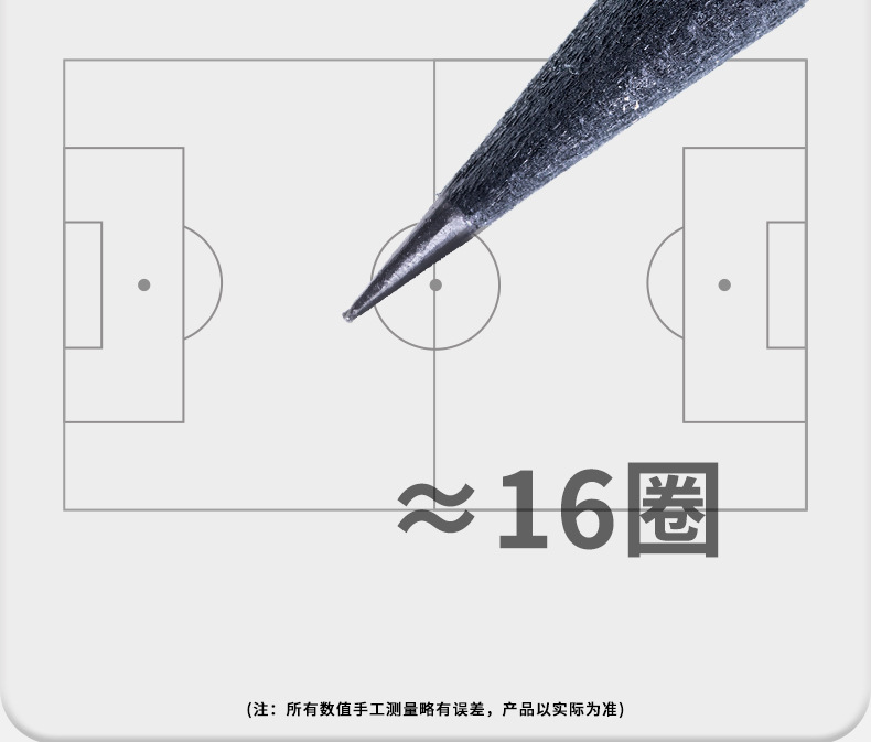 鸿星文具黑木铅笔 光亚结合热转印沾顶德国芯铅笔 盒装圆杆HB铅笔详情10