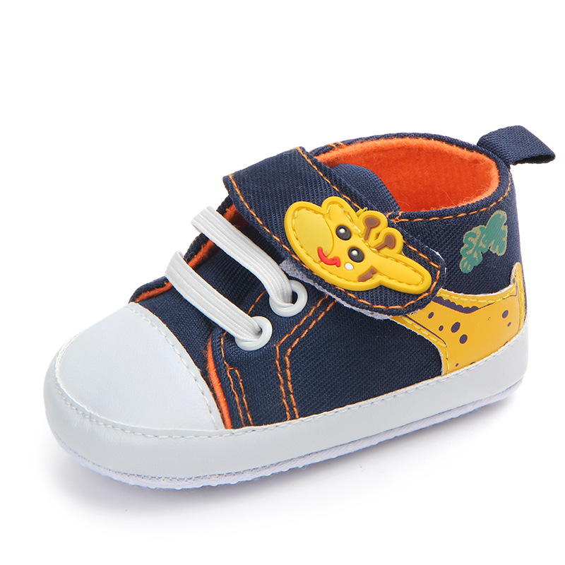 Factory direct sales of best-selling items: Cartoon giraffe pattern baby shoes, small anti-slip walking shoes 0011 pic 9