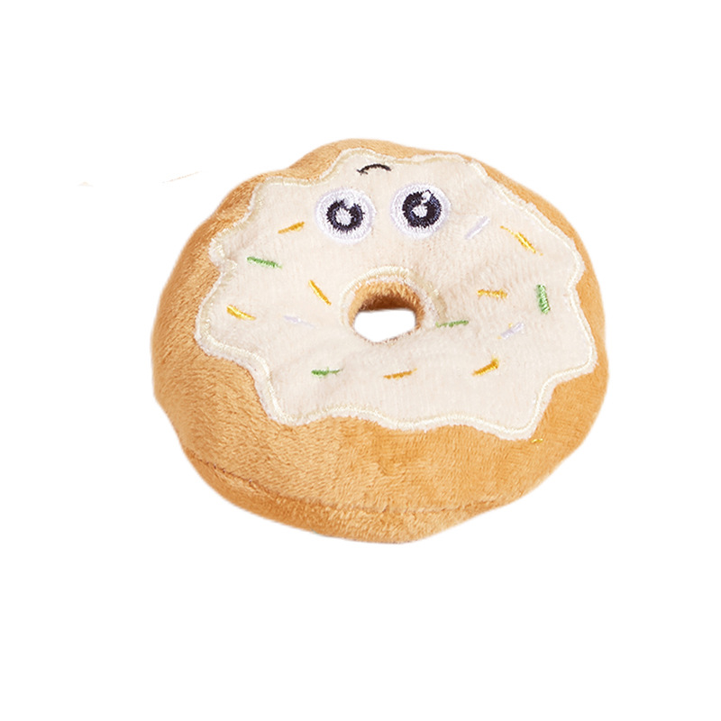 Cross-border dog toys, chewable teething doughnuts, vocal dolls, plush wholesale, hot-selling pet supplies on Amazon pic 25