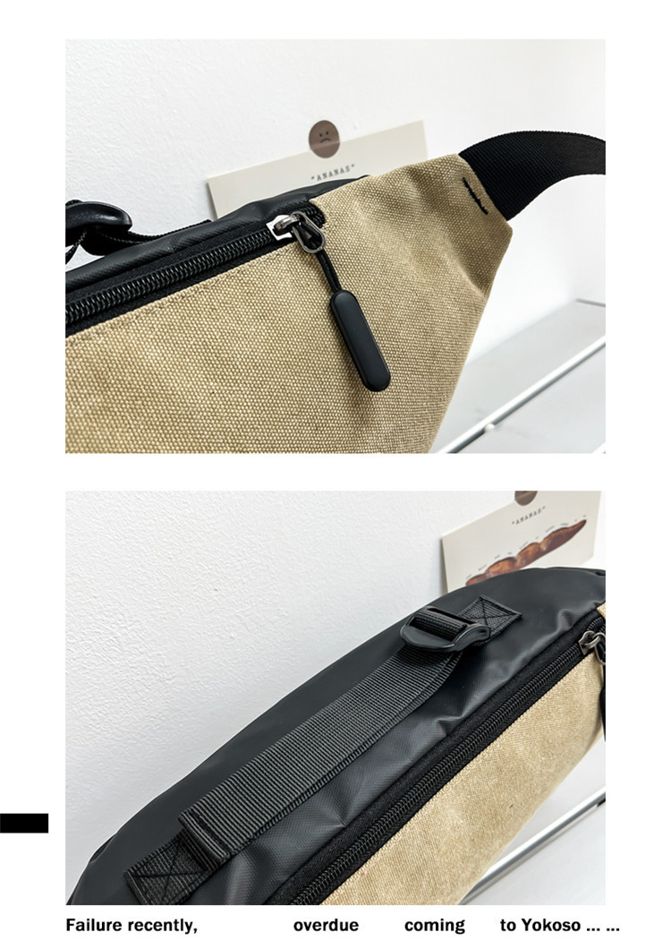 骑行包男士健身休闲斜挎胸包时尚潮流户外旅行小物袋机能便携腰包详情27