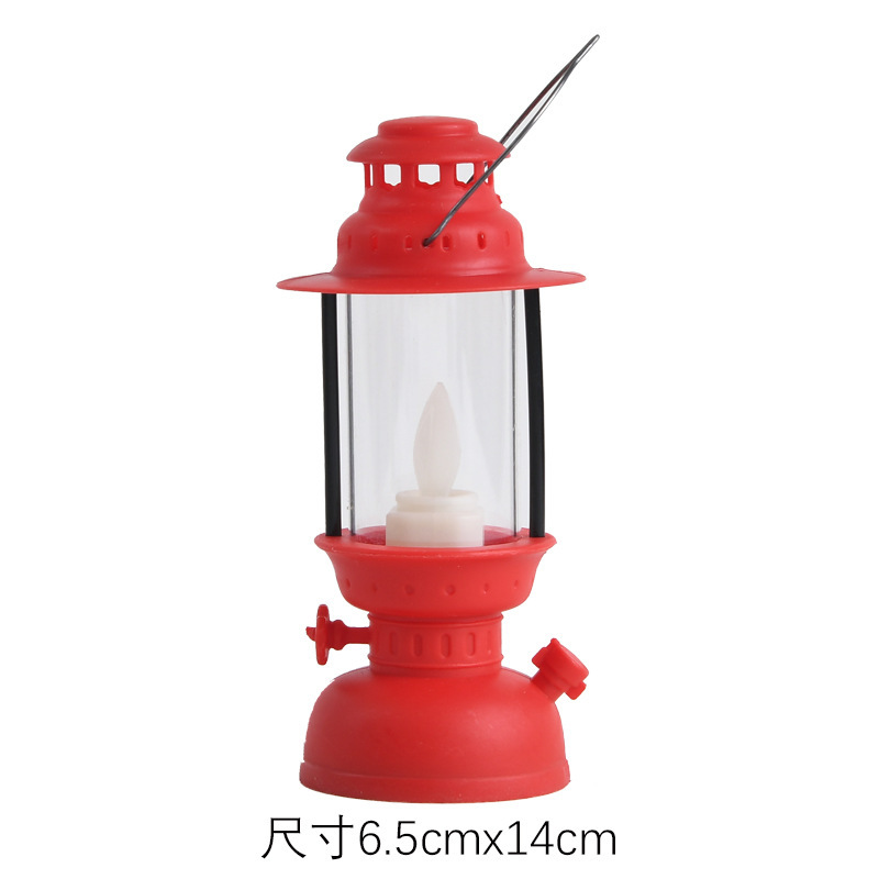 Wholesale of retro palace lanterns, LED electronic candles, hand-held lanterns, wind lanterns, horse lanterns, smokeless candles, creative lighting gifts pic 5