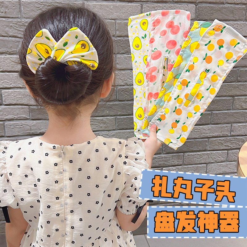 宝宝可爱碎发贴儿童魔术贴卡通刘海贴婴儿发夹不伤发小女孩发卡子详情1