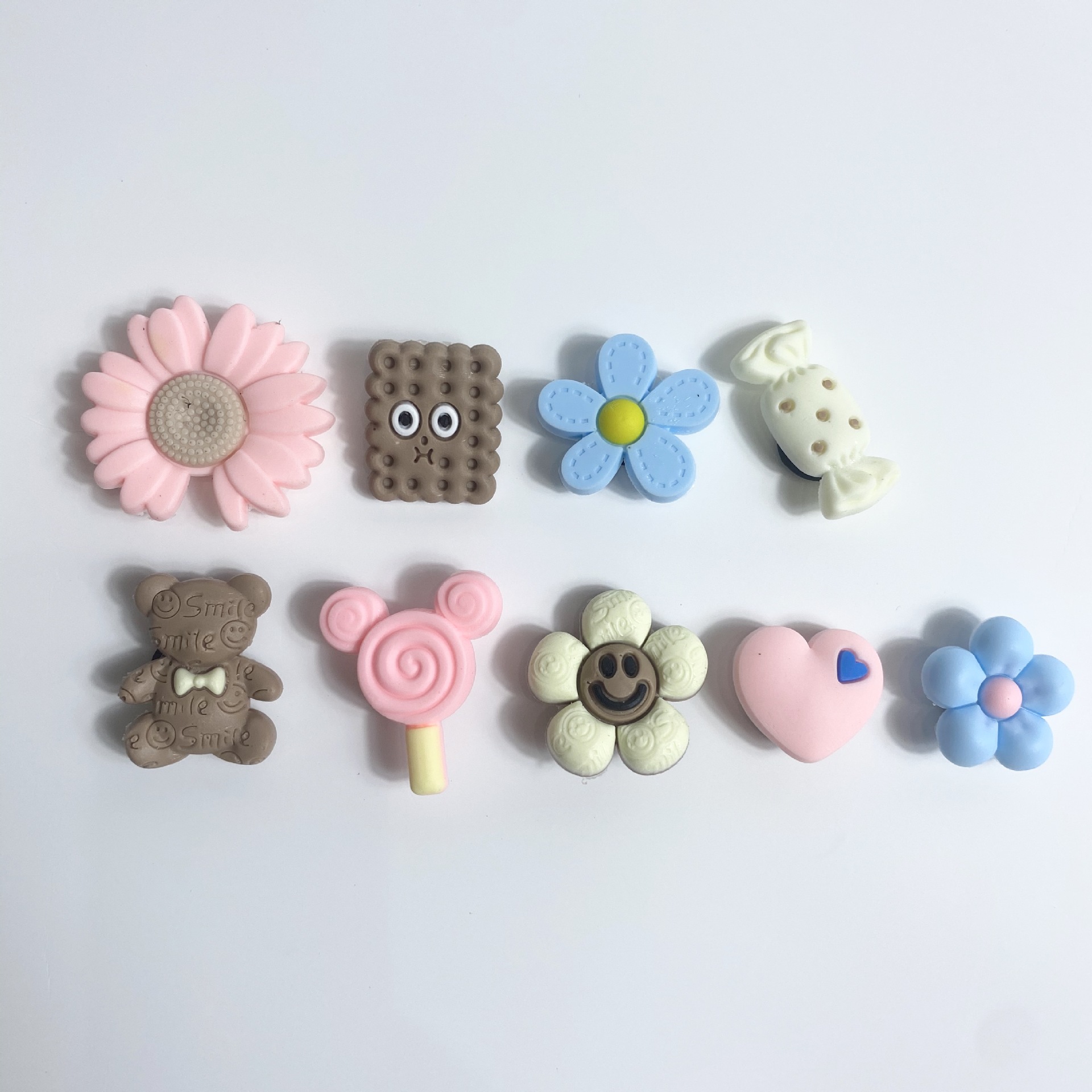 洞洞鞋配饰DIY配件海绵宝宝派大星拖鞋辅料鞋配件辅料鞋扣鞋花可详情5