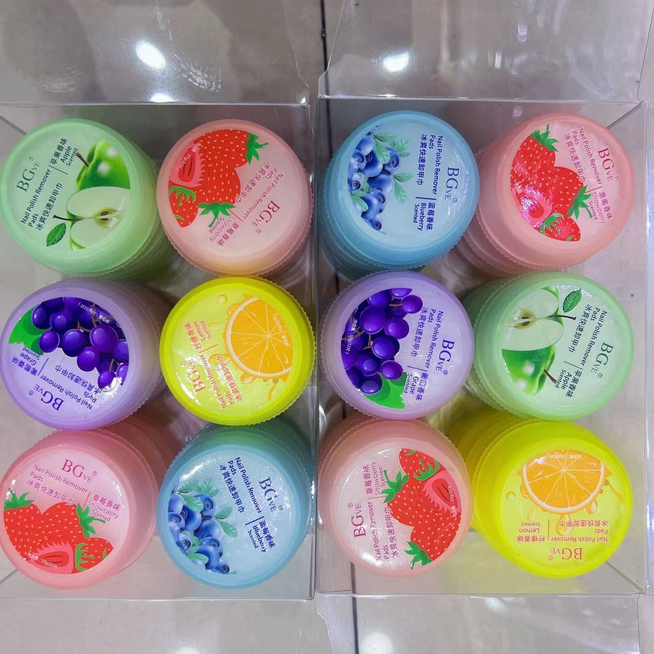 Cross-border Locia nail Polish remover, nail polish remover, Fruit-flavored peel nail polish products, Nail Polish Remover 32 pic 10