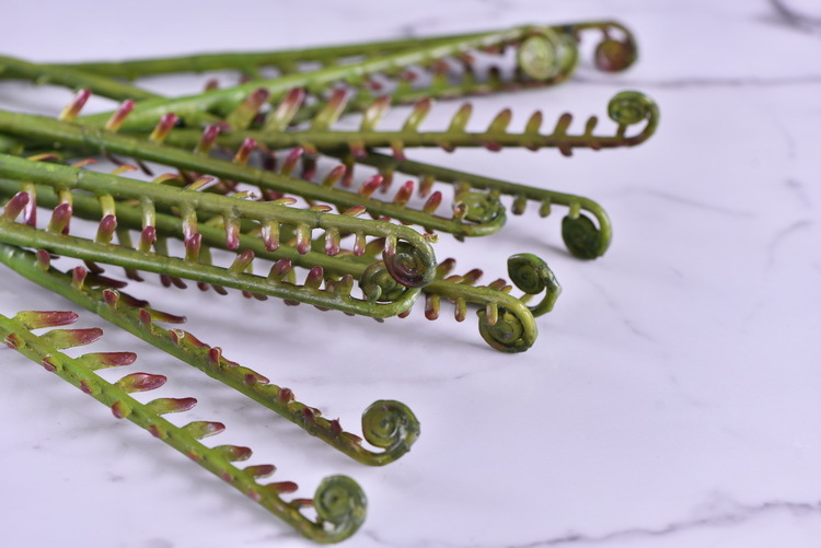 Factory direct sales of artificial green plants wholesale, artificial fern leaves, peacock fern, home banquet, homestay, wedding artificial plants, Lanjin artificial ferns pic 24