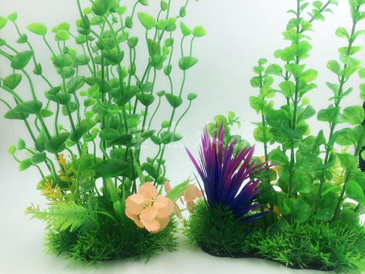 实惠批发鱼缸造景 水族箱装饰水草 鱼缸装饰 仿真大号假 水草详情28