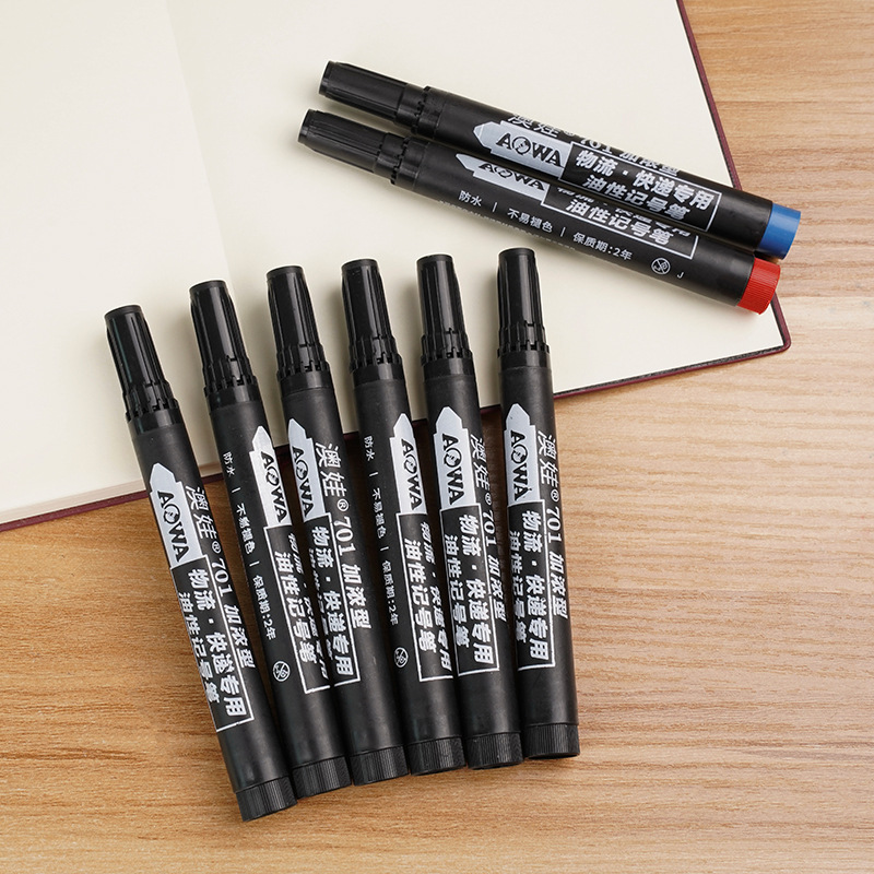 701加浓型油性大头记号笔不掉色不可擦大容量油性笔厂家直销批发详情16