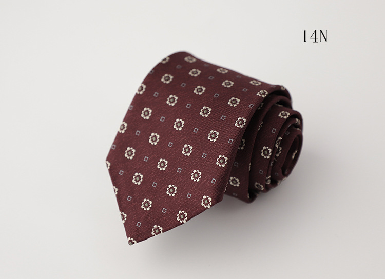 新品 工厂现货批发复古提花男士绅士领带宴会婚礼新郎伴郎韩版8CM详情15