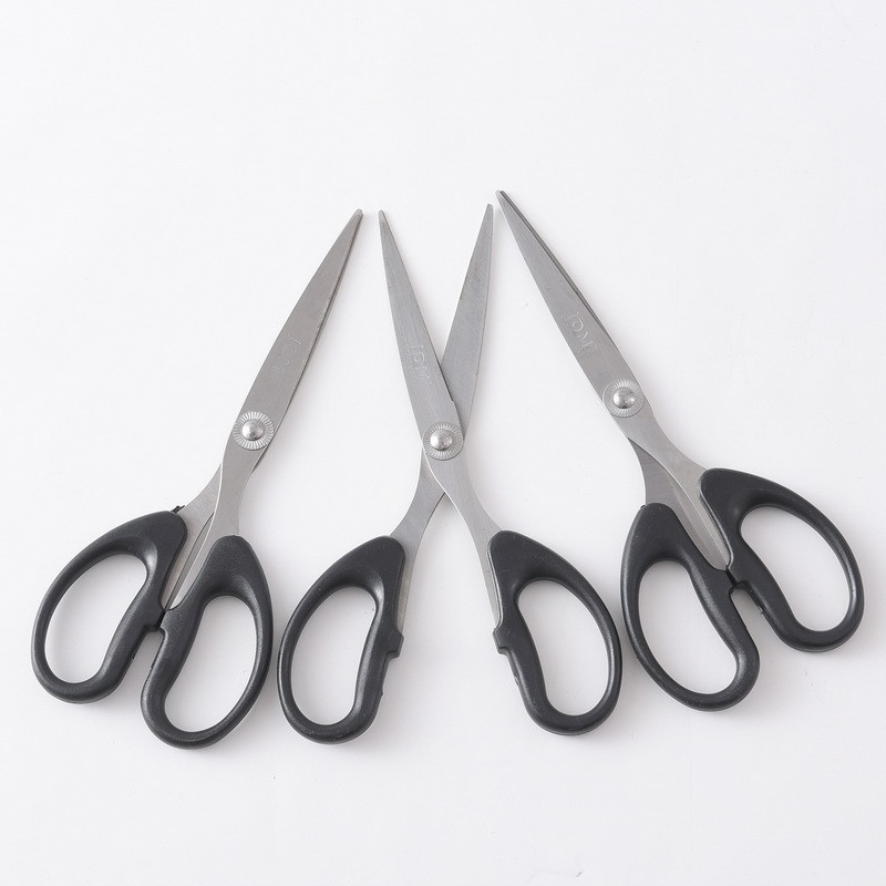 Factory direct supply of cross-border exclusive 6104 office paper-cutting and hand scissors, stainless steel student stationery, household small scissors pic 9