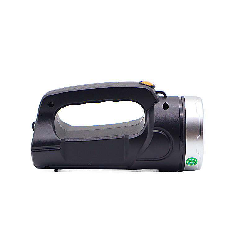 手电筒强光大功率户外应急巡逻手提探照灯USB充电带侧灯野营户外详情2
