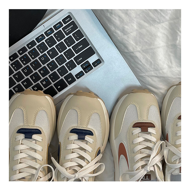  热卖2023春季新款厚底网面透气运动阿甘鞋MIS-886详情1