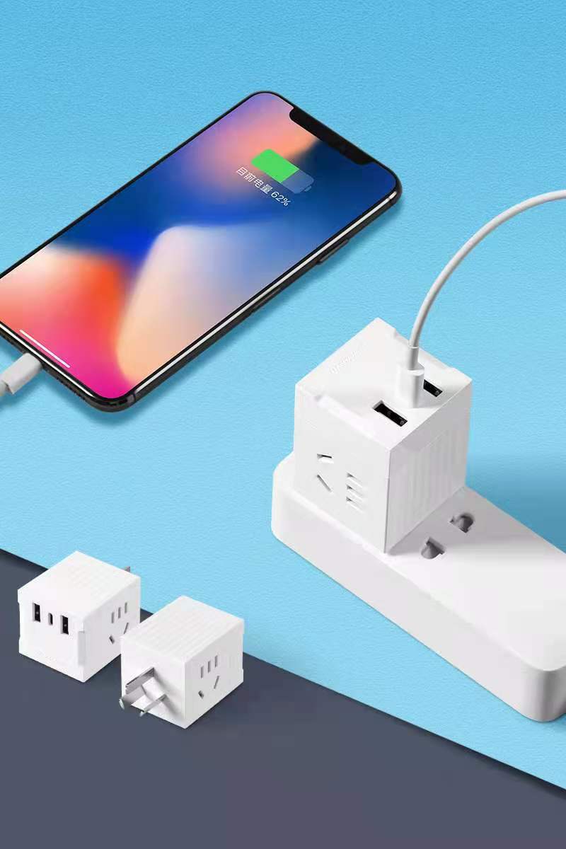 Magic Cube Socket, USB Fast Charging, Smart Power strip, Power board, Power strip, multi-functional household power converter pic 7