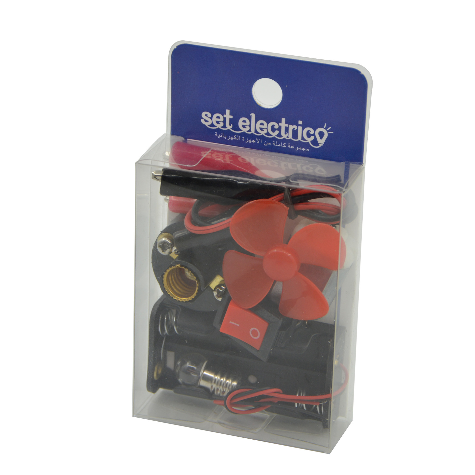 8-piece circuit set: Simple circuit experiment, scientific electrical equipment, introduction to series and parallel circuits, and electricity pic 8